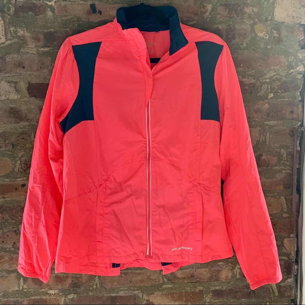 Brooks Pink Athletic Jacket